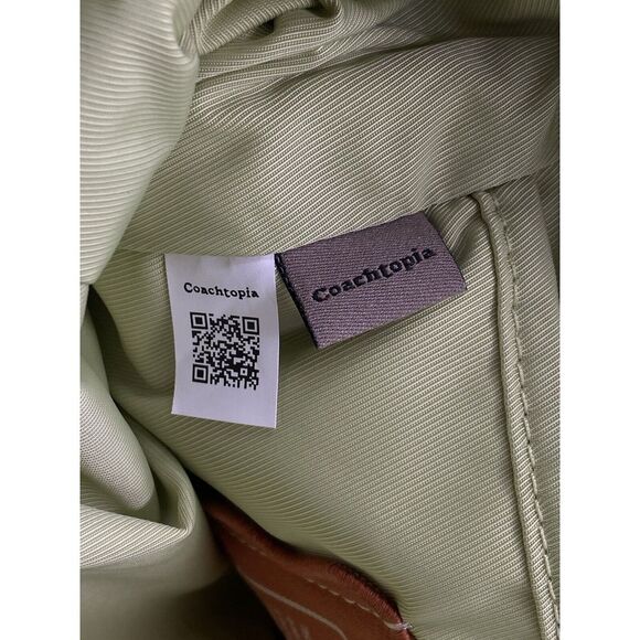 Coach Coachtopia Loop Mini Backpack Pale Lime - Picture 11 of 12